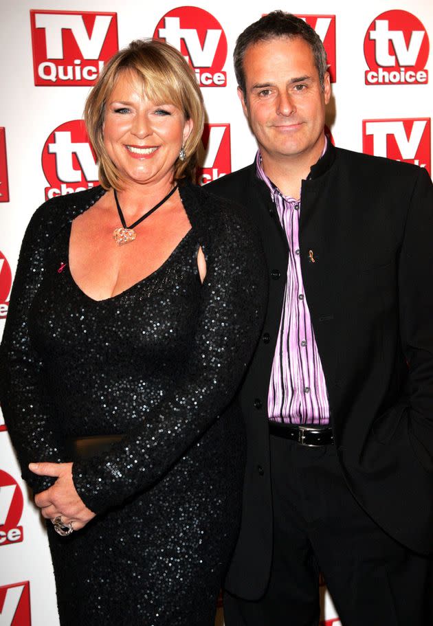 Fern Britton and Phil Vickery at the 2007 TV Choice Awards (Photo: Antony Jones via Getty Images)