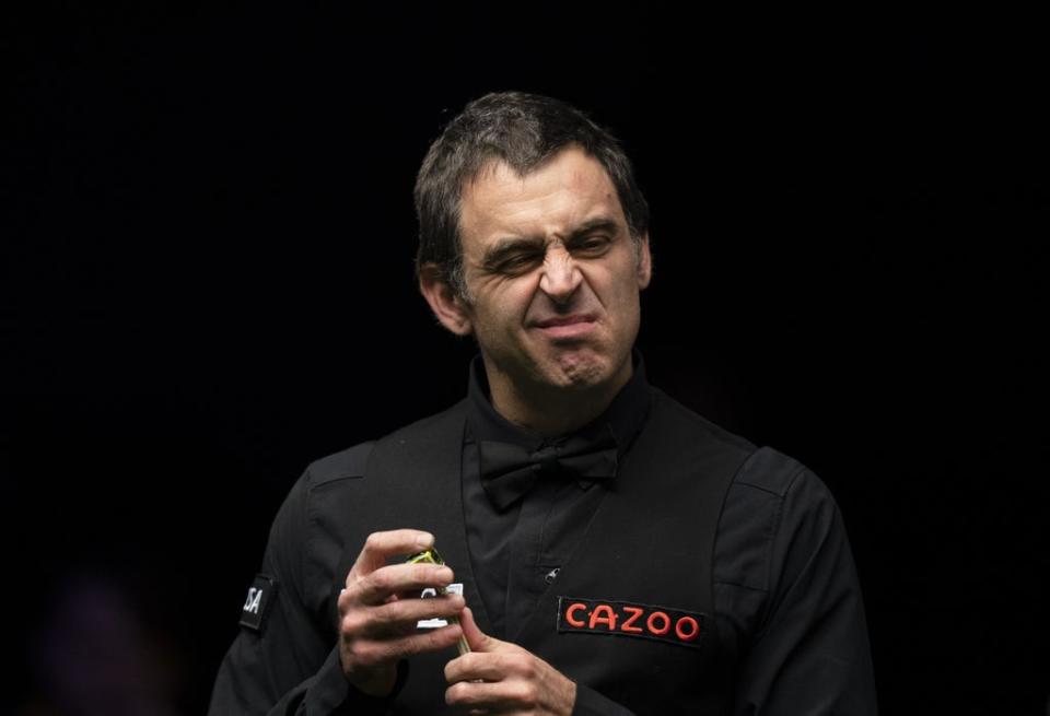 Ronnie O’Sullivan eased to victory over Mark King (Tim Goode/PA) (PA Wire)