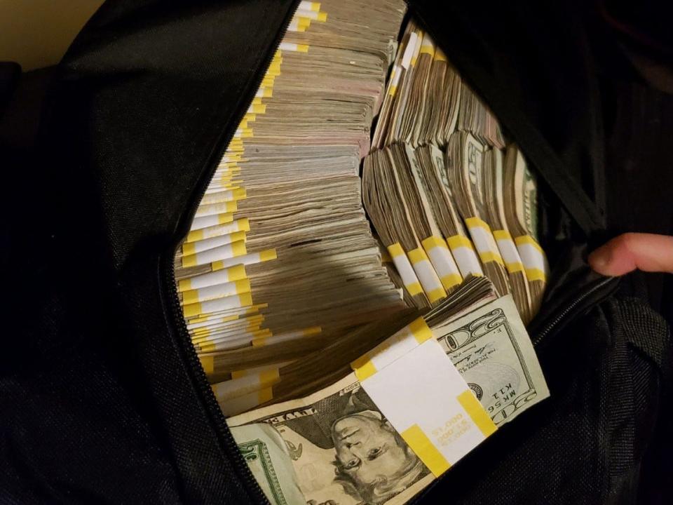 Money in a bag