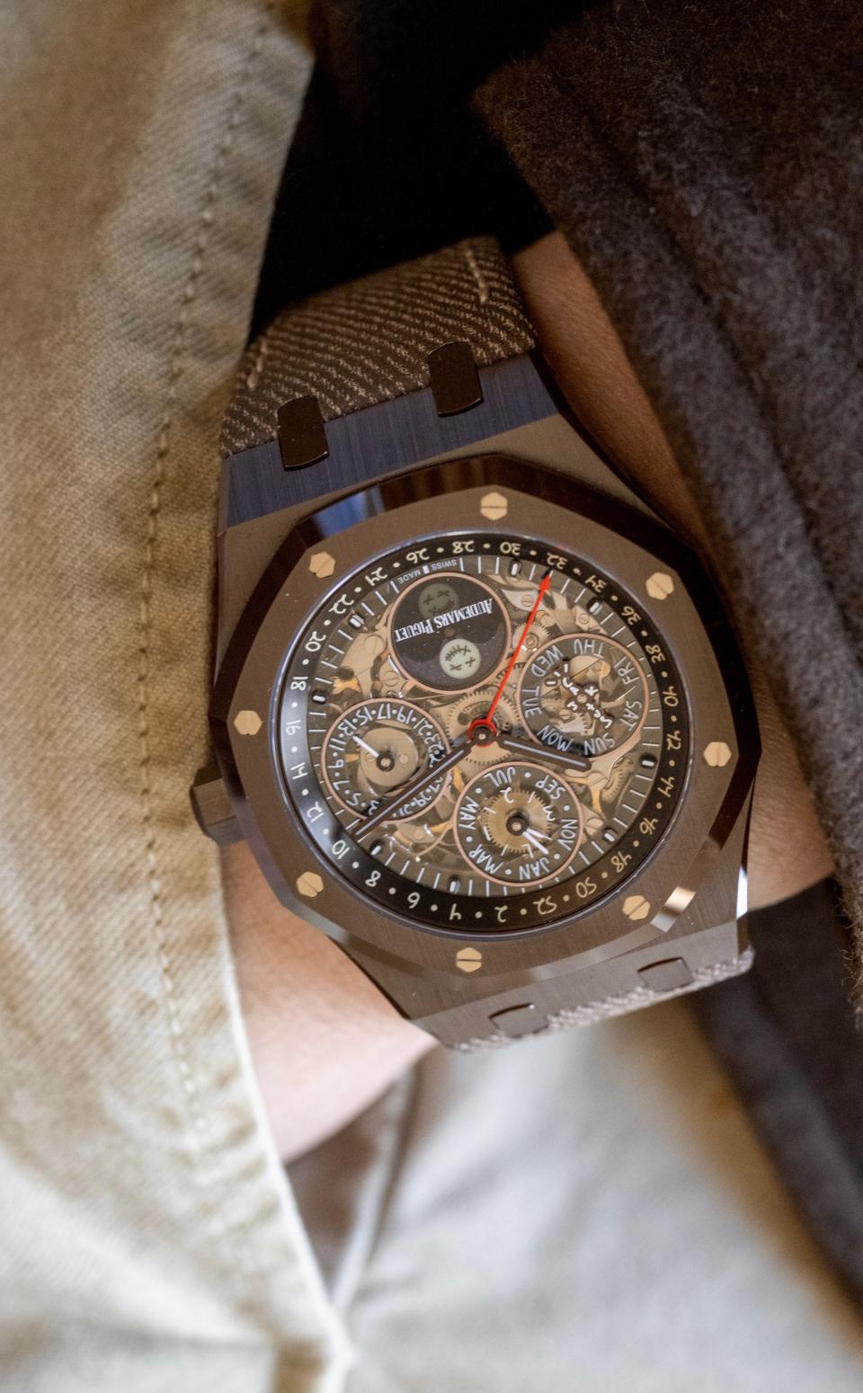 Audemars Piguet x Travis Scott “Cactus Jack” Openworked Perpetual Calendar