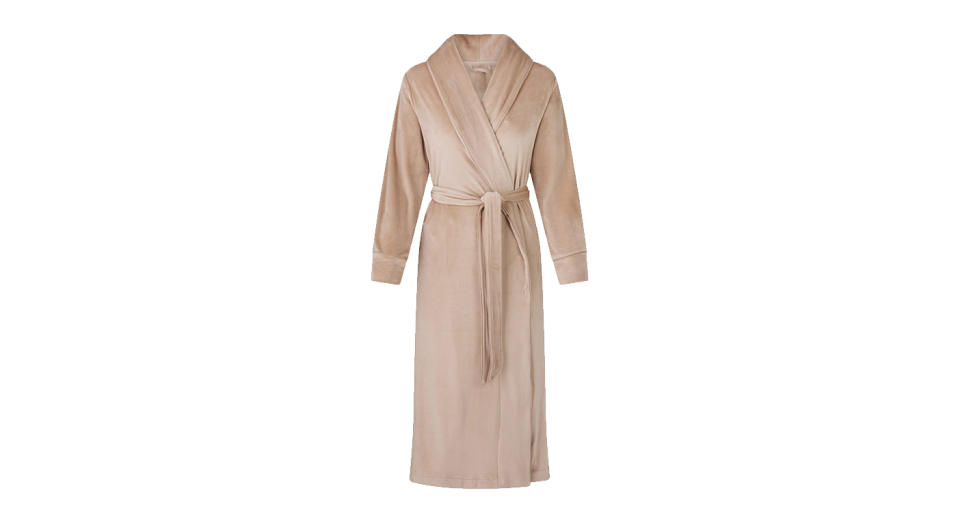 Velour Long Robe