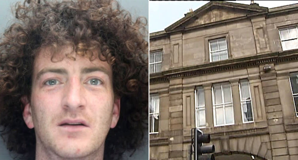 Stephen Gibney was sentenced at Liverpool Magistrates’ Court (Pictures: Merseyside Police/Getty)