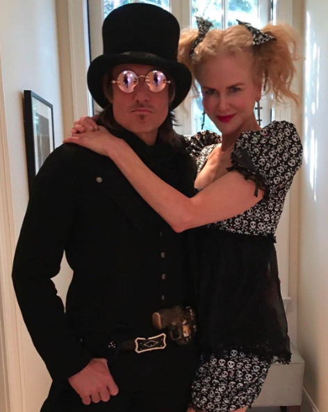 Nicole Kidman and Keith Urban dressed as... er themselves?