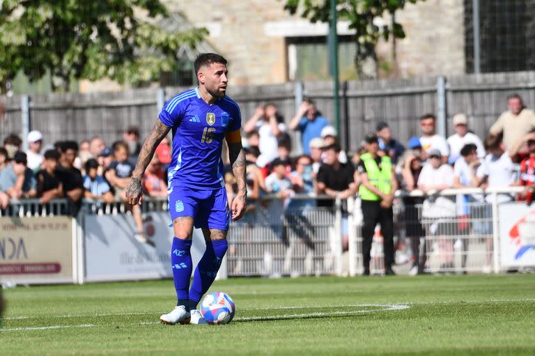 Nicolás Otamendi, de 36 años, fue autorizado por Benfica para competir en los Juegos Olímpicos de París