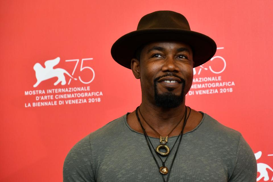 Michael Jai White at a photocall for "Dragged Across Concrete" on Sept. 3, 2018, during the 75th Venice Film Festival.