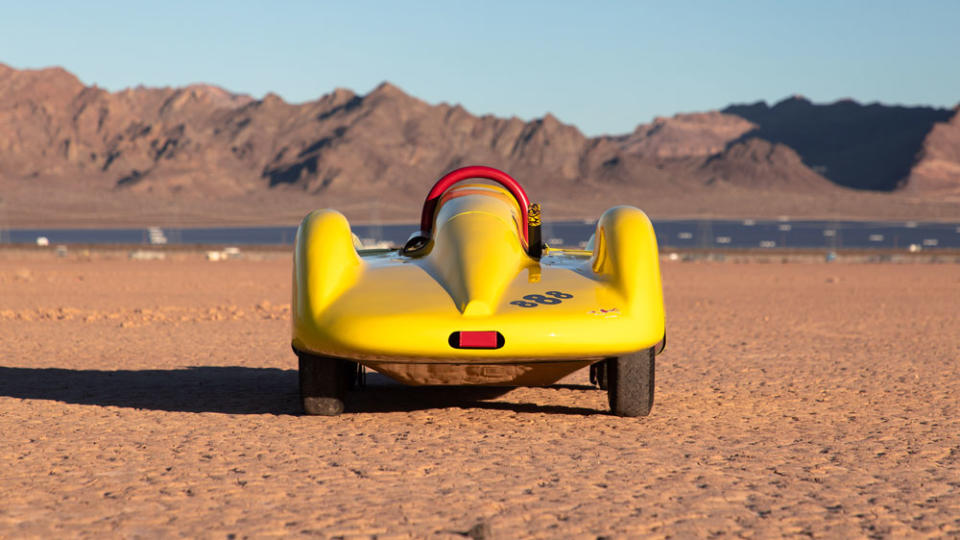 Speed icon Bill Burke's Super Shaker race car.