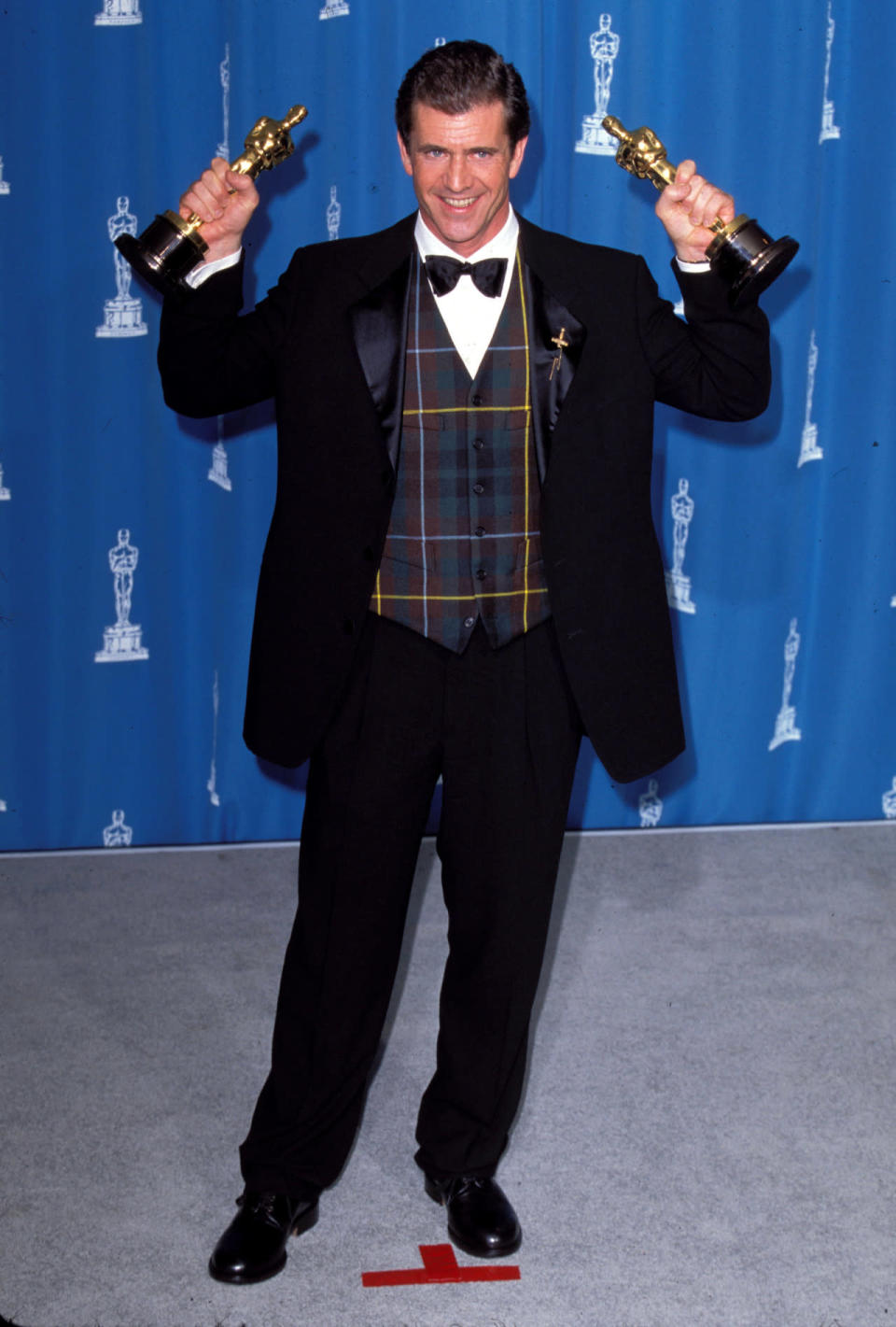 Mel Gibson at the 68th Academy Awards in 1996.