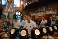 <p>Reportedly, beer in <b>Romania</b> often costs less than the bottled water at restaurants and bars. People consume <b> 15.30 litres</b> of alcohol every year and it is no surprise that beer is consumed the most (around 4L) with spirits catching up (also around 4L). It is also considered okay to have a drink during the work day or for business men and politicians to keep bottles of alcohol in their desks!</p><p>Photo: George M. Groutas/Flickr</p>