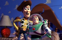 'Toy Story' was a landmark project for The Disney Company, as it was the first entirely computer-animated feature film. The movie was a joint venture between Disney and Pixar Animation Studios, and the charming story proved to be a huge hit with viewers, becoming the second-highest-grossing film of 1995. The movie features the voices of Tom Hanks, Tim Allen and Don Rickles, among others.