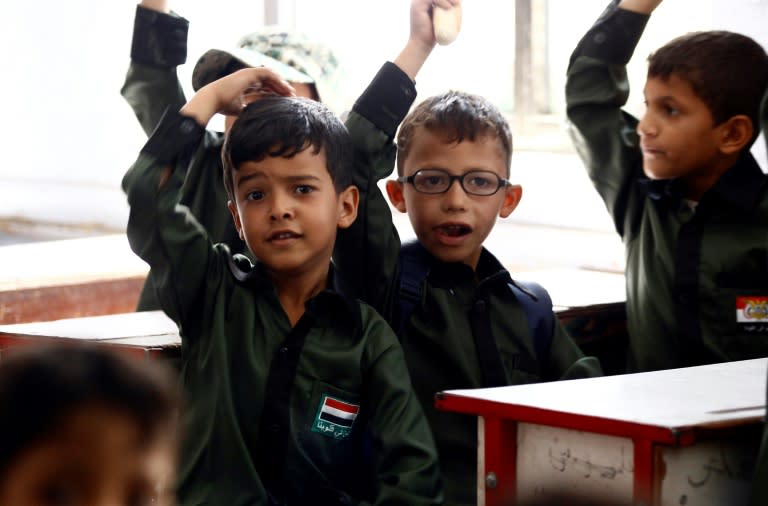 UNICEF estimates 4.5 million children risk losing access to state schools in Yemen