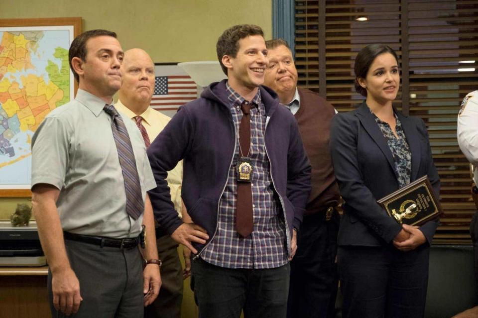 Andy Samberg heads up the cast of the New York cop comedy (NBC)