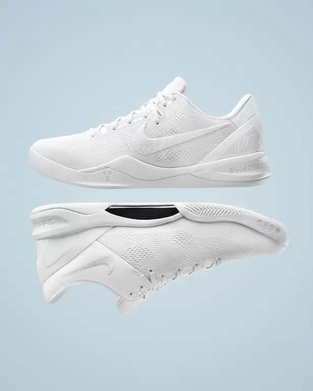 Nike首次發表Kobe 8 Protro版本。首款配色以“Halo”為名。Nike提供