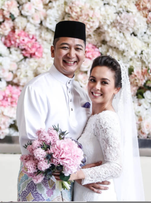 Saleha and Lutfi tied the knot in 2017