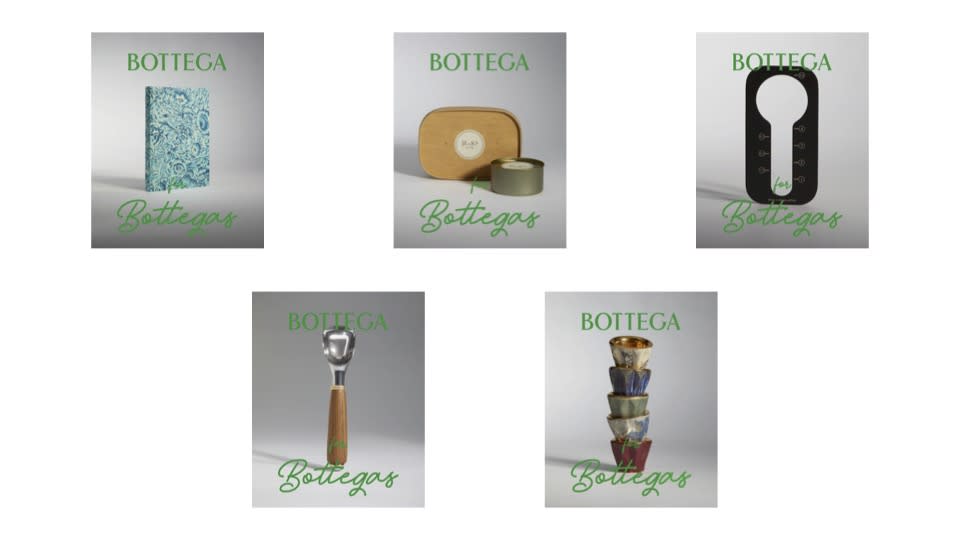 Bottega for Bottegas campaign images.
