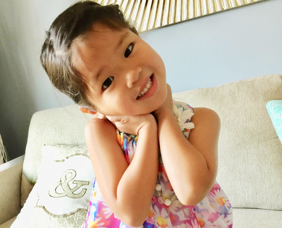 Mia Lobo, age 5, died of complications of the flu last month. (Photo: Courtesy of the Lobo Family)