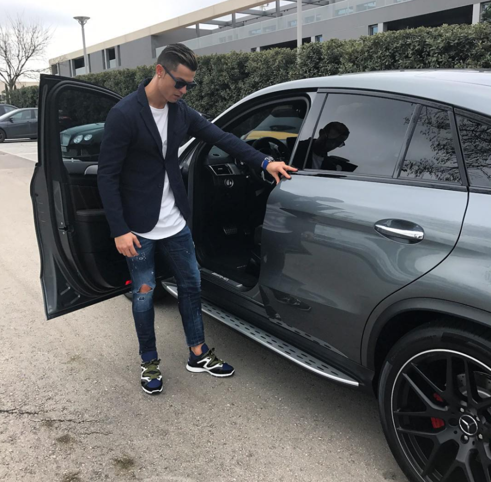 Los autos de Cristiano Ronaldo