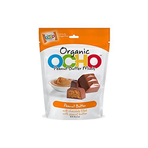 Organic Peanut Butter Mini Candy Bar