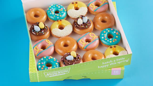 <p>Krispy Kreme</p> Krispy Kreme Easter donuts