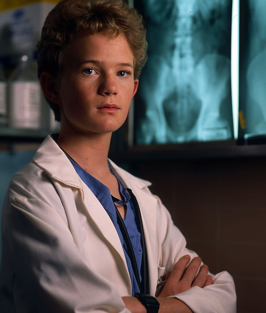 Neil Patrick Harris starred in "Doogie Howser, M.D." from 1989 to 1993. (Photo: Walt Disney Television via Getty Images Photo Archives/Walt Disney Television via Getty Images) 