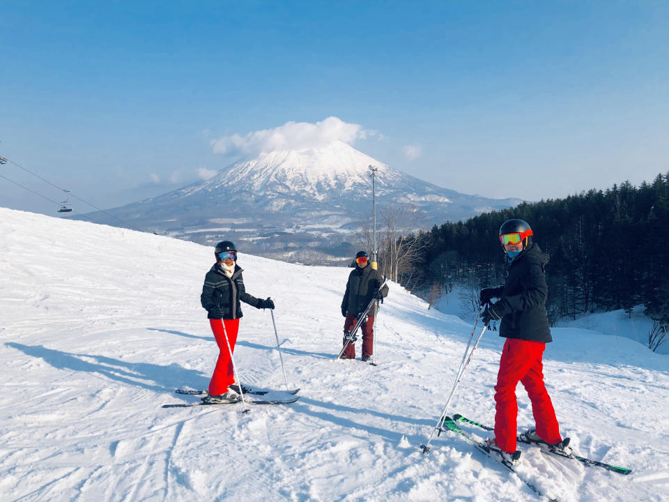 住唐樓甩掉供樓負擔，讓男戶主以往每年可以去幾次滑雪。