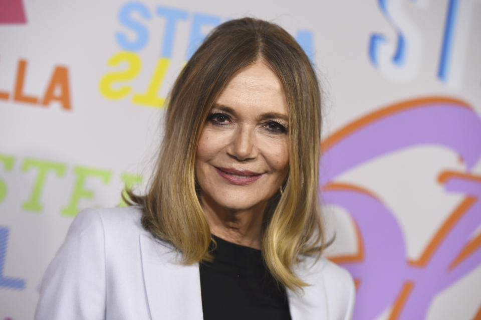 Actress Peggy Lipton arrives at the Stella McCartney Autumn 2018 Presentation in Los Angeles on Jan. 16, 2018. Lipton, a star of the groundbreaking late 1960s TV show "The Mod Squad" and the 1990s show "Twin Peaks," died of cancer at age 72 on May 11. (Photo by Jordan Strauss/Invision/AP)