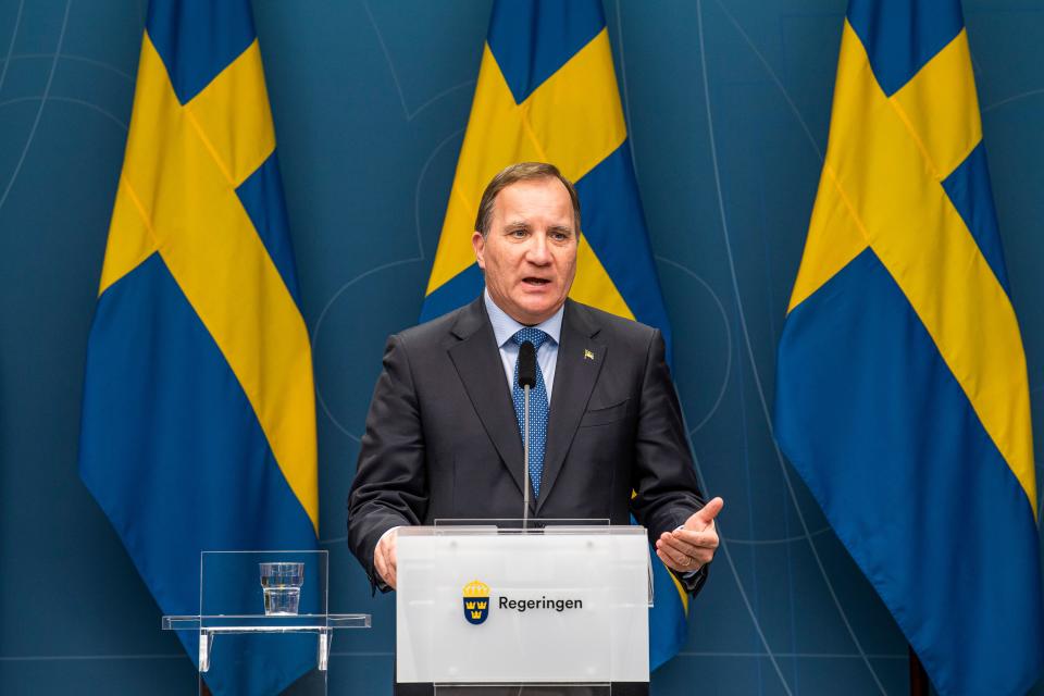 Swedish Prime Minister Stefan Lofven says the country still doesn't believe in lockdowns. Source: Getty