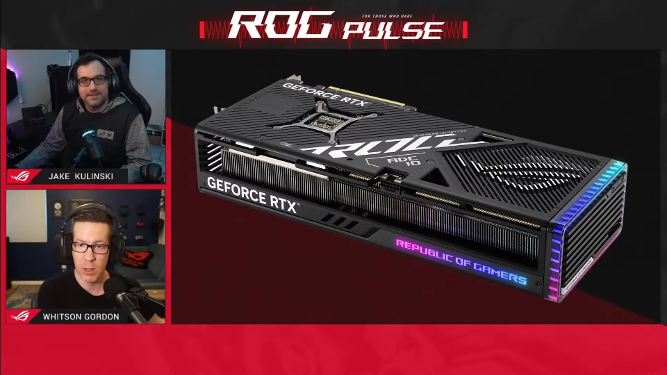 Asus RTX 40 Series Super GPUs