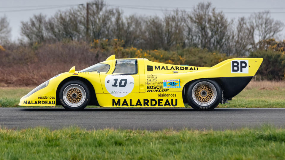 The last Porsche 917 to race at the 24 Hours of Le Mans.