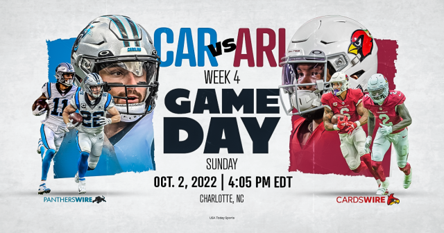 GAME PHOTOS: Week 4 - Cardinals At Panthers