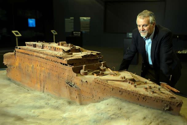 PHOTO: This file picture taken on May 31, 2013 in Paris shows Paul-Henri Nargeolet, director of a deep ocean research project dedicated to the Titanic. (Joel Saget/AFP via Getty Images)