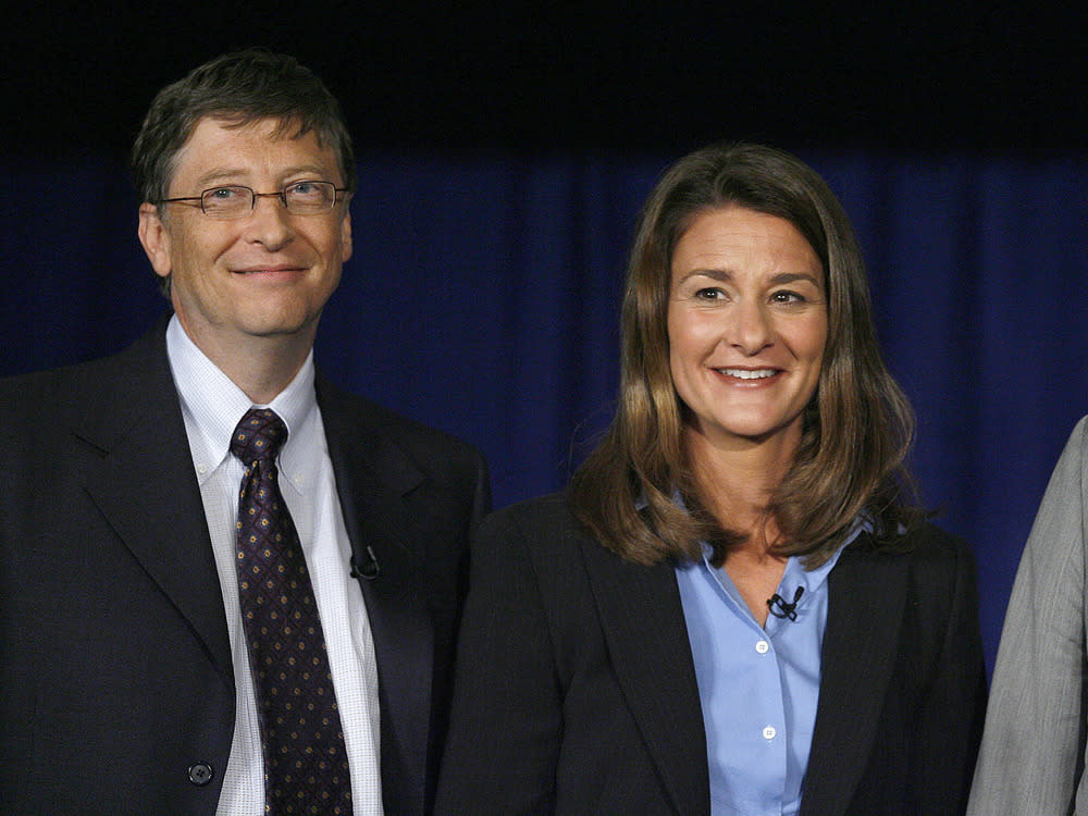 Bill und Melinda Gates teilen ihr Vermögen untereinander auf. (Bild: ImageCollect / Fernando Leon)