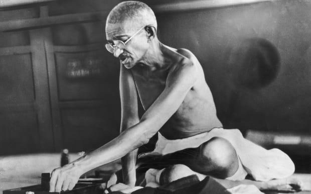 <a href="https://parade.com/1247073/marynliles/gandhi-quotes/" rel="nofollow noopener" target="_blank" data-ylk="slk:Gandhi;elm:context_link;itc:0;sec:content-canvas" class="link ">Gandhi</a><p>Getty Images</p>