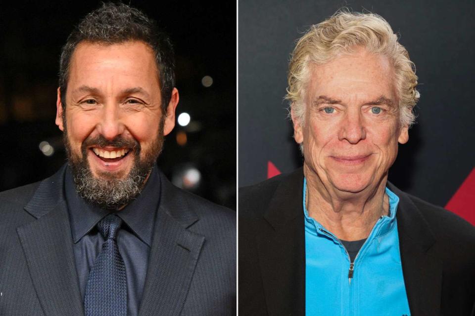 <p>getty (2)</p> (L-R) Adam Sandler, Christopher McDonald