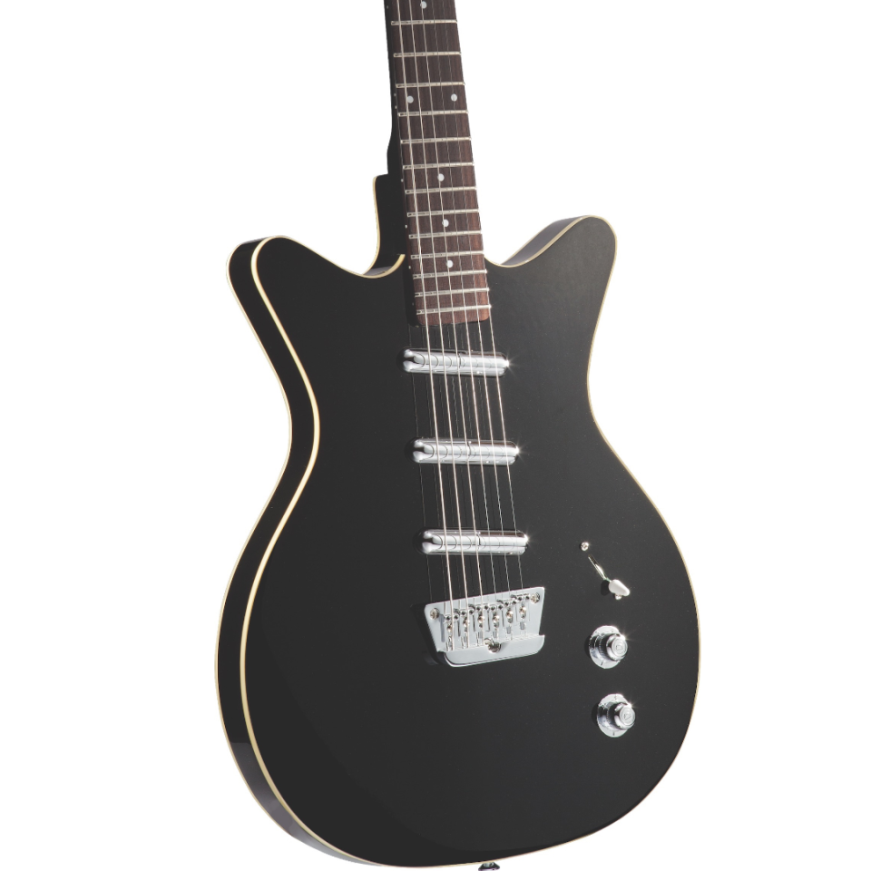 A Danelectro 59 Triple Divine electric guitar