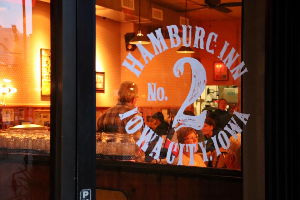 The Hamburg Inn No. 2 sign welcomes guests back to the nearly 90-year-old restaurant, which reopened under new ownership on Thursday, Oct. 5, 2023.