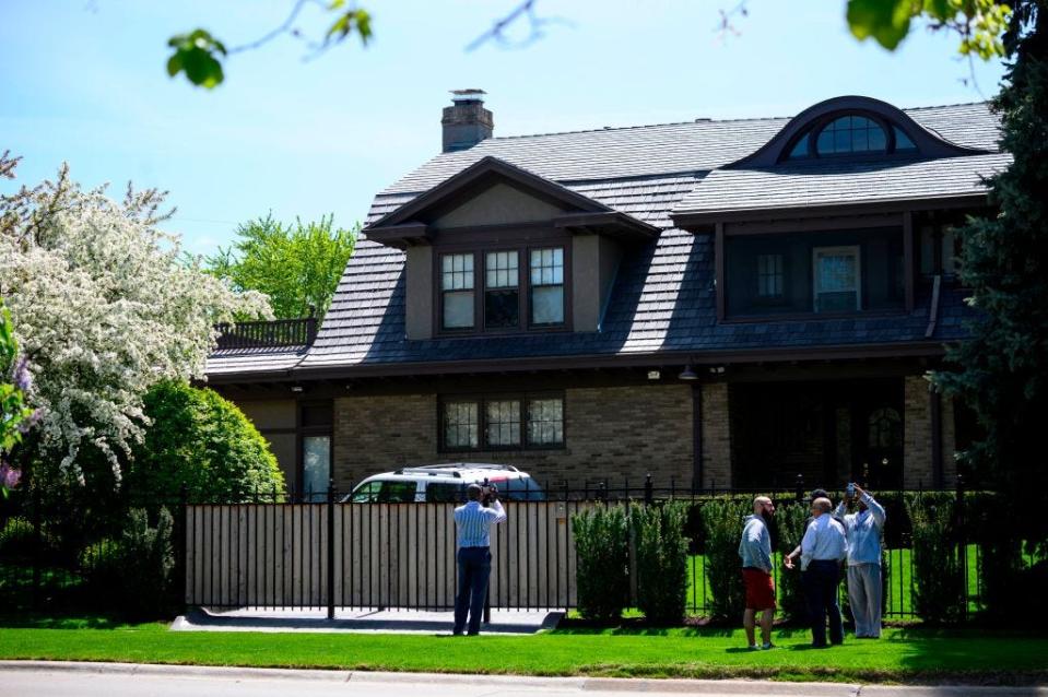 Warren Buffett's house in Omaha, Nebraska.