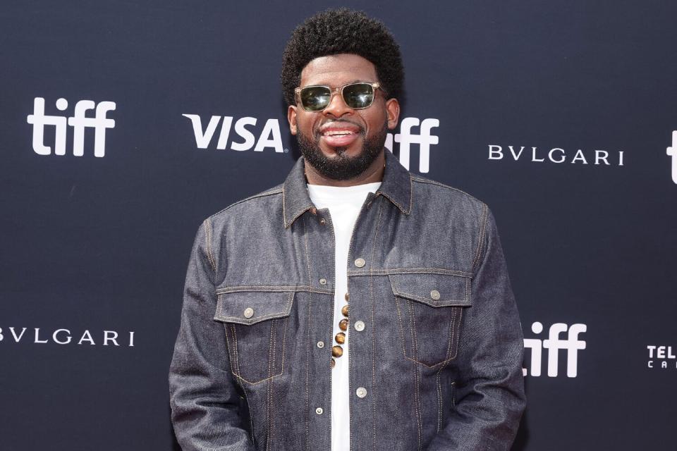 P. K. Subban attends the "Black Ice" Premiere during the 2022 Toronto International Film Festival at Roy Thomson Hall on September 10, 2022 in Toronto, Ontario.