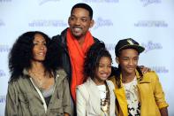 <p>In 2011, Will and Jada began to face some intense rumors that they were splitting up due to implications that Jada was having an affair with Marc Anthony. It even prompted Will's son, Trey, to <a href="https://people.com/celebrity/will-smith-jada-pinkett-smith-split-reports-false-says-trey-smith/" rel="nofollow noopener" target="_blank" data-ylk="slk:refute the gossip;elm:context_link;itc:0;sec:content-canvas" class="link ">refute the gossip</a> on Twitter. "Did #WillandJada split? No they did NOT split! False information … its not true RETWEET!!!," he wrote.</p>
