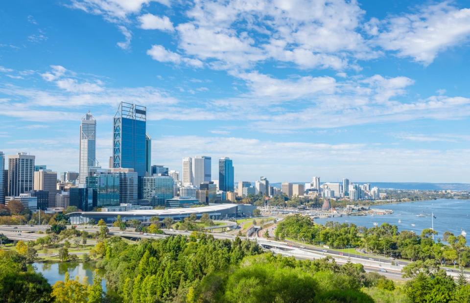 Perth is almost 2,700km away from the nearest major city, Adelaide (Getty Images/iStockphoto)