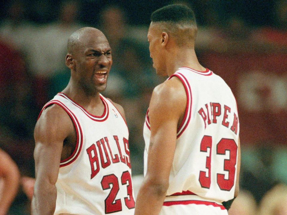 michael jordan scottie pippen