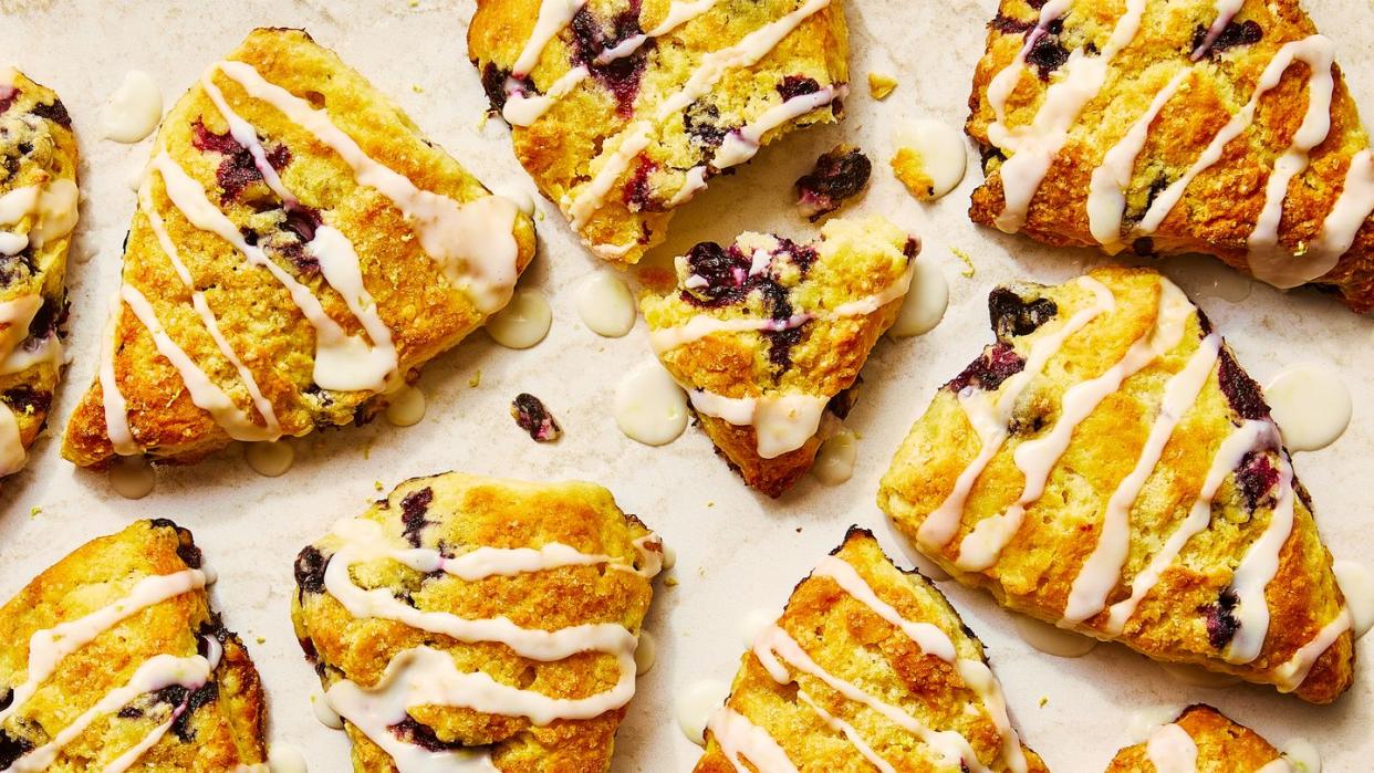 blueberry scones