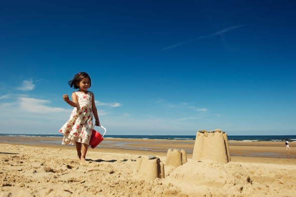 one in 10 british chiildren never visited UK beach