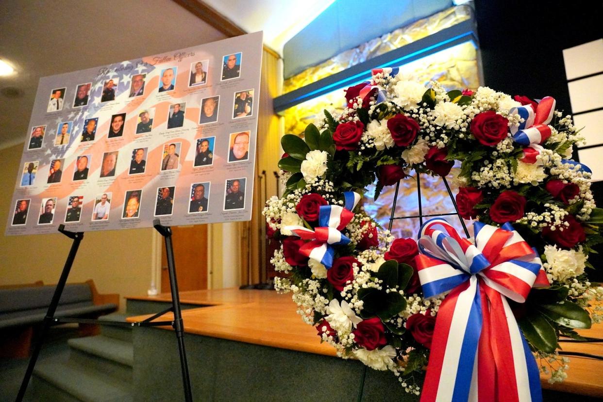 The Sarasota Police Department hosted the 2022 Law Enforcement Memorial Service on Friday at Light of the World Church, 3809 Chapel Drive, Sarasota.