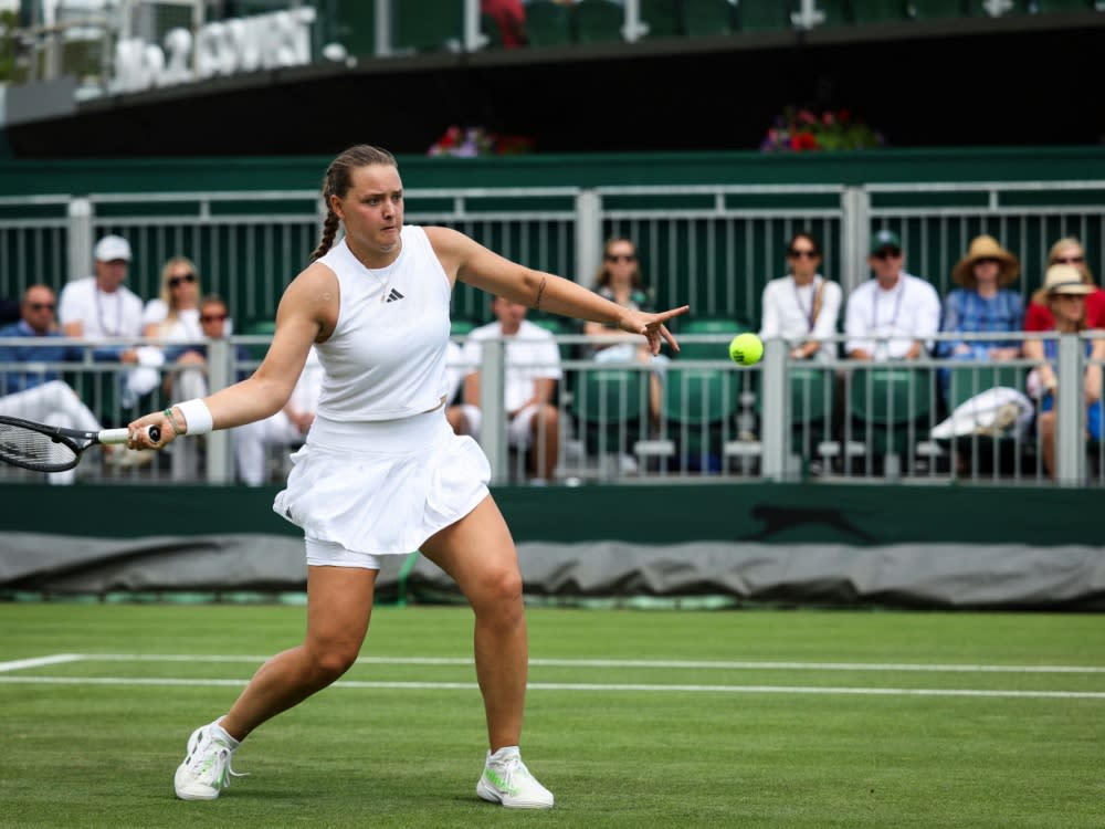 Jule Niemeier war 2022 ins Viertelfinale vorgestoßen (ADRIAN DENNIS)