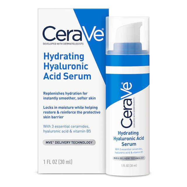 Cerave Hyaluronic Acid Serum for Face with Vitamin B5 and Ceramides