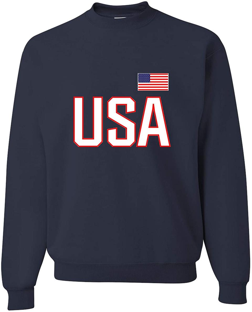 USA crewneck, Olympics 2021 gear