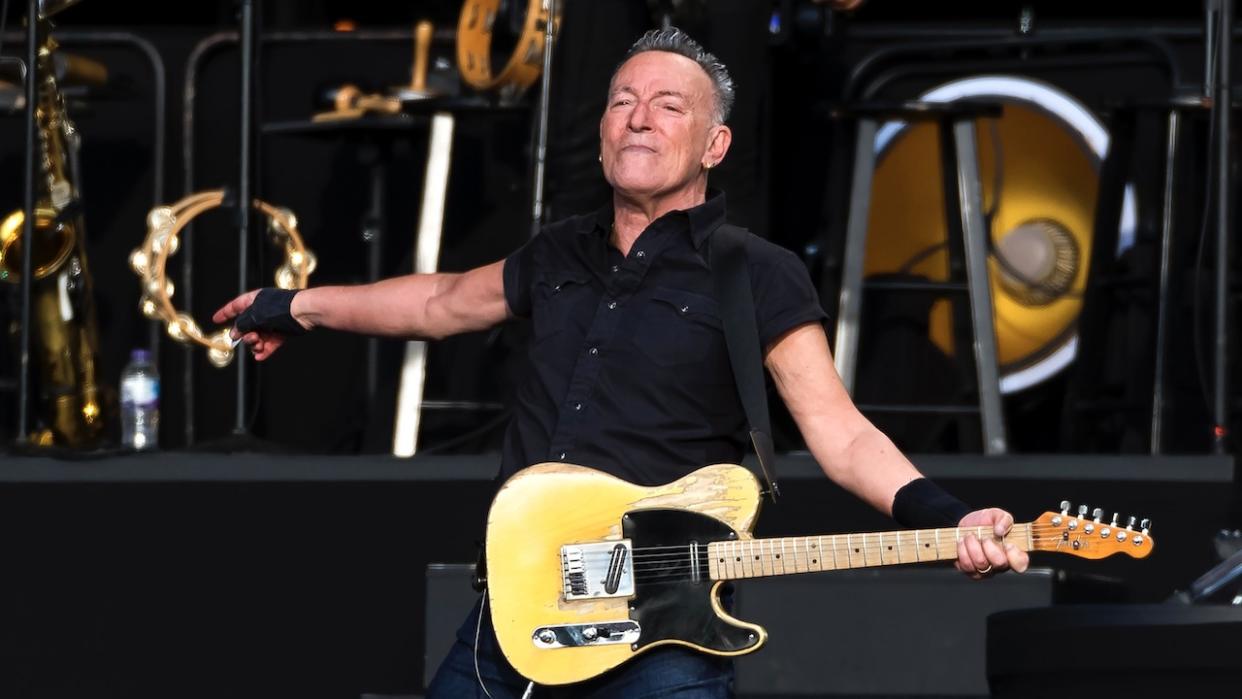  Bruce Springsteen in London, July 2023. 