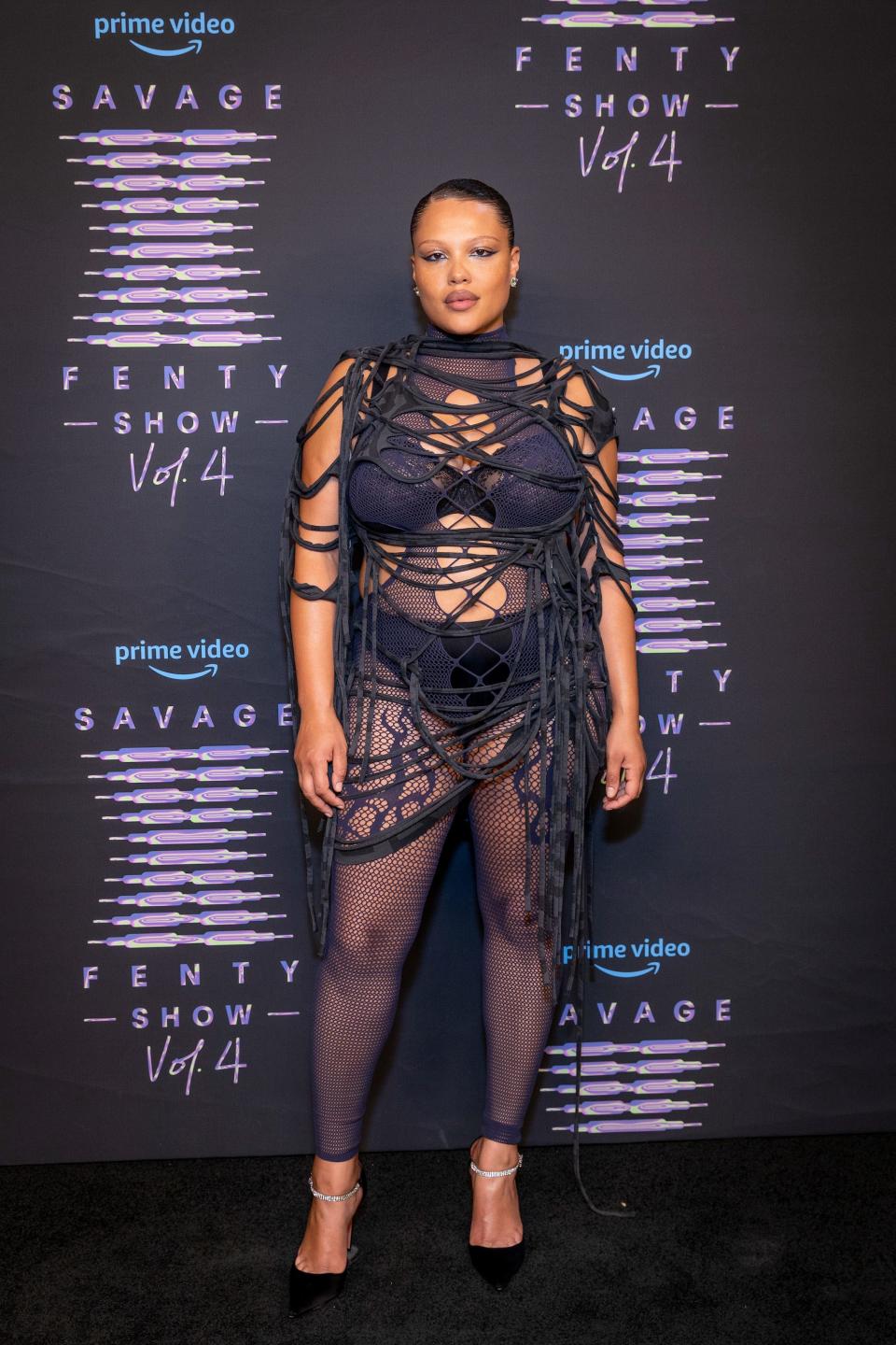 Alva Claire attends Rihanna's Savage X Fenty Show Vol. 4.
