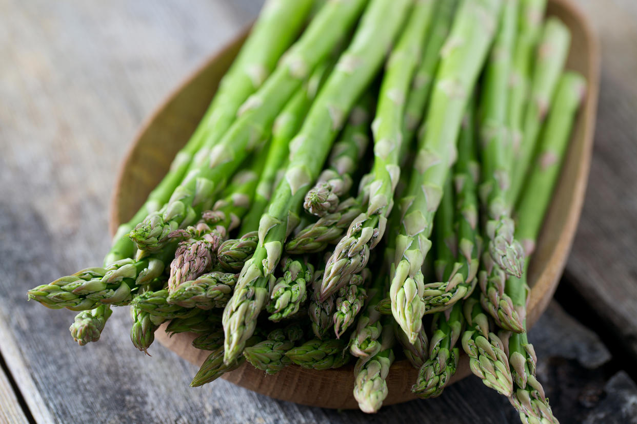 Asparagus season lasts from April to June each year. (Getty Images)