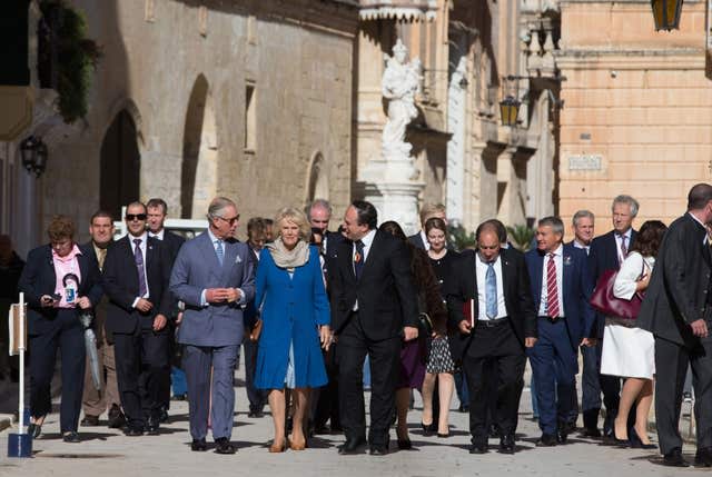 Charles and Camilla at a previous meeting of Commonwealth heads of state (Matt Cardy/PA)